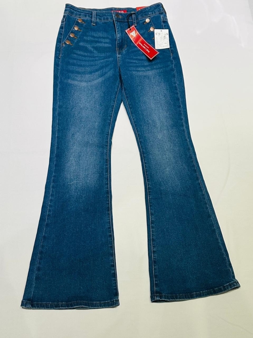 NWY Guess Women  Jeans Lyndon Hr Marinwe Medium Wahs